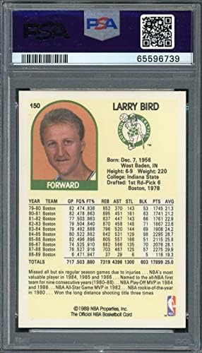 Larry Bird 1989 Hoops košarkaška kartica 150 Ocjenjina PSA 10