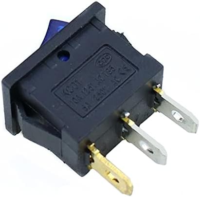PCGV 1PCS KCD1 Switch prekidač 3Pin On-OFF 6A / 10A 250V / 125V Crveno žuti zeleni plavi crno prekidač