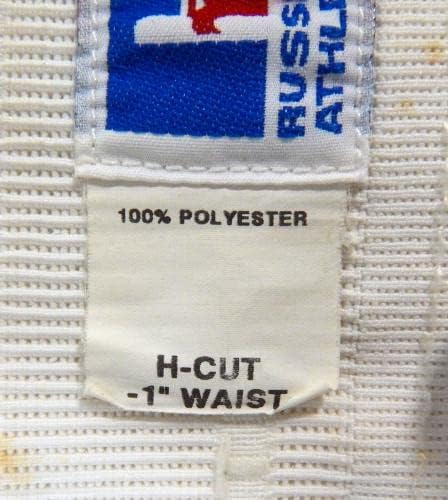1998 Houston Astros Ricky Gutierrez Igra Polovne bijele hlače 33 DP36440 - Igra Polovne MLB hlače