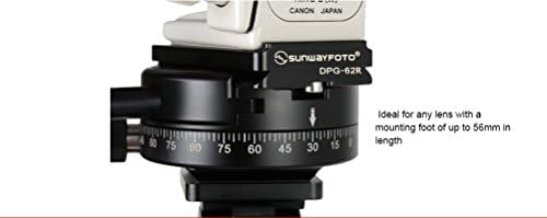 SunwayFoto 62mm QR ploča DPG-62R Arca / RRS ručica CLAMP kompatibilna sunčanica