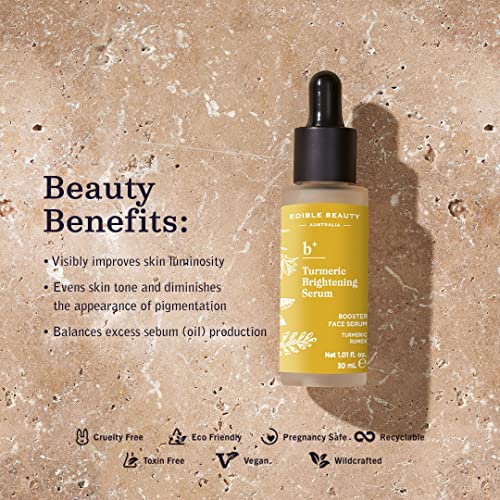 Jestiva ljepota - Turmeric Brightening Booster Serum, prirodni proizvod za njegu kože s ekstraktom