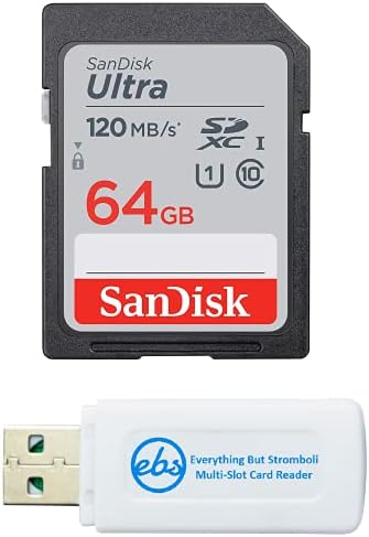 SanDisk 64GB SDXC SD Ultra memorijska kartica radi sa Canon Powershot SX530 HS, G7 X Mark II, G9 X Mark II