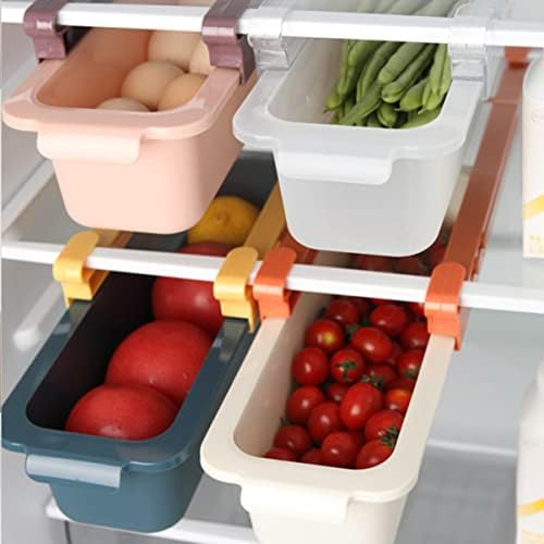 Mobestech kutija za kantu Pullable polica sa hranom za jaja Mini tip Pull frižider Organizator kontejner