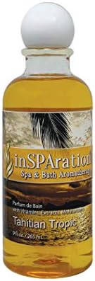 inSPAration Spa i Aromaterapija za kupanje 372x Spa tečnost, 9 unci, tahićanski Tropik