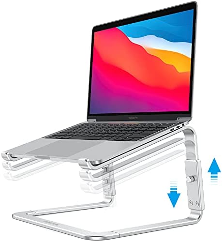 OMOTON podesivo postolje za Laptop, [2022 nadograđeno] odvojivi držač za Laptop, aluminijumsko