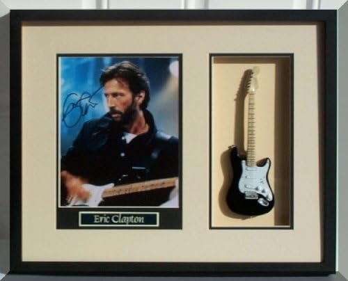 Eric Clapton gitara Shadowbox Shadow Box Frame Blackie