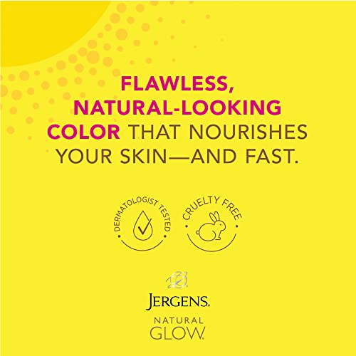 Jergens Natural Glow 3-Dnevni losion za tijelo za Samopotamnjivanje, hidratantna krema za sunčanje