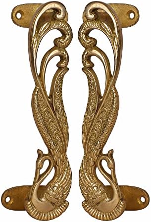 Wonderlist ručni rad Indijski ručno izrađeni Mesingani drška za dekor povucite lijepo ručno izrađeni dizajn Mesingana