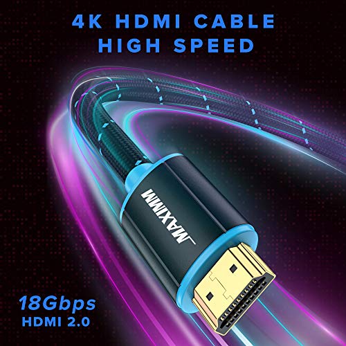 HDMI kabl 4k HDMI 2.0, 3Ft, certificirani 18Gbps, 4k @ 60Hz Ultra brzi igrački HDMI kabel, 4K kabel,