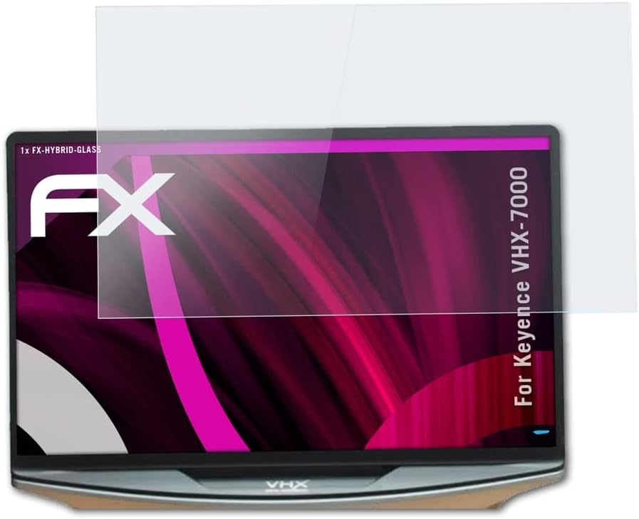 atFoliX zaštitni Film od plastičnog stakla kompatibilan sa zaštitom od stakla Keyence VHX-7000,