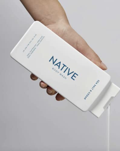 Native dezodorans, 2-u-1 šampon i regenerator i set za pranje tijela | Napravljeno sa prirodnim izvedenim