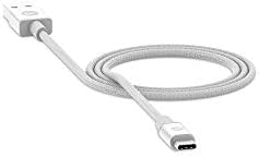 Mophie kabel za punjenje u Mophie za vaš USB-C - USB-a kabel - USB-C priključak za Apple uređaje - 1m - bijeli