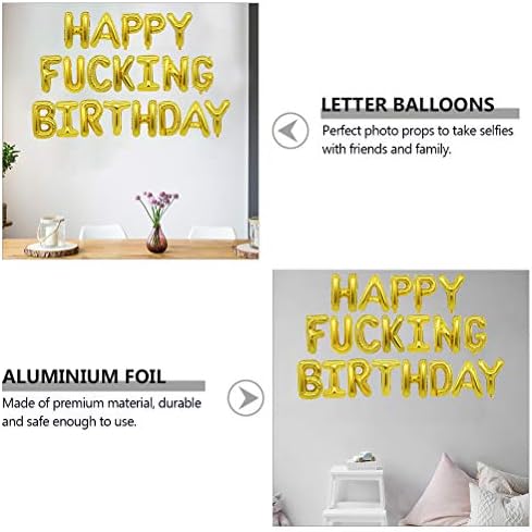 Partykindom 16 inčni rođendanski slova baloni aluminijski film baloni za rođendan