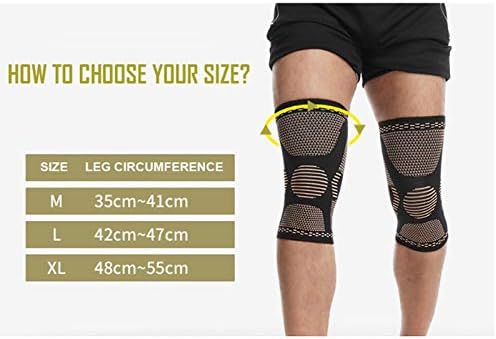 N / A 1 par bakreni najlonski vlakna elastična jastučica koljena Sportska fitness kneepad Gym Gear Patella