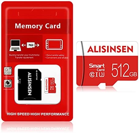 512gb Micro SD kartica, memorijska kartica +SD Adapter klasa velike brzine 10 za GOPRO, Android pametne telefone,kamere,
