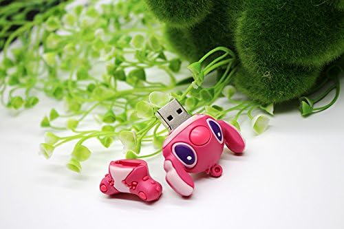 Novelty Stitch Pink Oblik dizajna 16GB USB 2.0 Flash Drive Slatka memorijska stick Stitch Thumb Drive