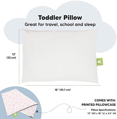 Jastuk za malu djecu sa jastučnicom - 13x18 My Little Dreamy Pillow - jastuci za malu djecu od organskog