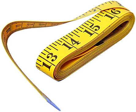 ULTIMA 3pc Dvostruka skala Mekana traka Mjera za šivanje, prekrivanje, krojenje, mjerenje tijela i više