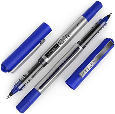 Arteza Rollerball olovke, pakovanje od 20, 0,7 mm plave tekuće tikvine olovke HB olovke br. 2, paket od 72, kancelarijski