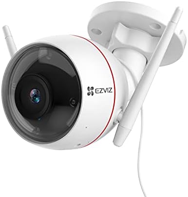 Ezviz WiFi Sigurnosna kamera na otvorenom IP67 Vodootporan, 1080p sa noćnim vidom boje, otkrivanje