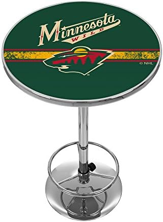 Zaštitni znak Gameroom NHL Minnesota Wild Chrome Pub Tabela