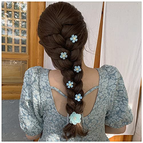 Jumwrit Flower hair Clips Cute Snap hair clip Hawaii Flower hair Clip 5kom ukosnice za kosu za