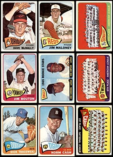 1965 TOPPS Baseball 100 Card Starter set / lot GD +