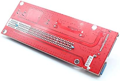 JMT PCIE Express PCI-E grafika Extender Adapter kartice rezervata 1x do 16x crvena sa USB 3.0 kablom