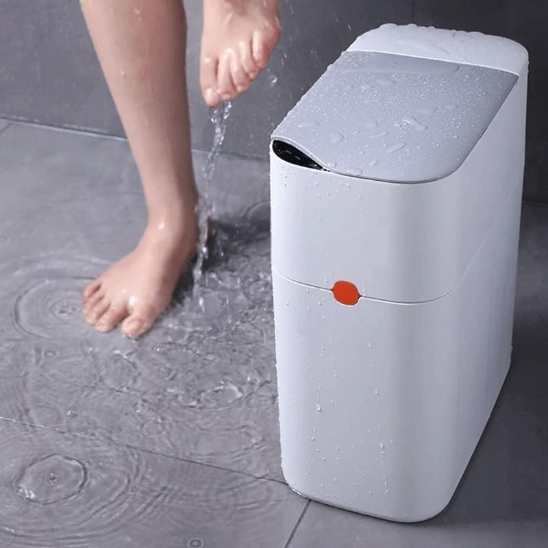 N / A Automatski senzor Kan za smeće za kuhinjske kutne pametno smeće može izbaciti kupatilo