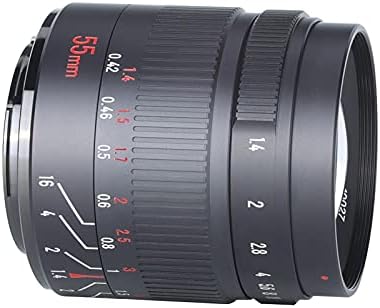 7 zanatlija 55mm F1. 4 II APS-C veliki otvor blende ručni fokus fiksna kamera za Nikon Z Mount kamera
