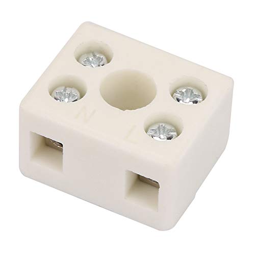5kom 2 pozicija 5 rupa keramički priključni blok ožičenja, Porculanski keramički konektori, otpornost