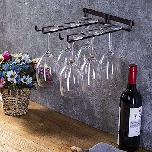 DVTEL metalni vinski stakleni staklo, stalak za vinski stakleni stalak, vješalica za vino, vinski staklo stalak