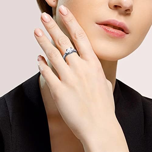 Ženski nakit prstenovi modni simulirani dijamantski vjenčani prsten za brisanje nakita za angažman za