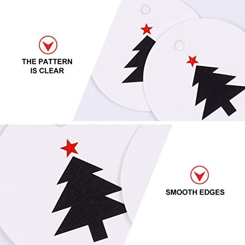 Bestoyard božićno drvce poklon oznaka Merry Xmas poklon oznake za odmor viseći dekor Dr, markera