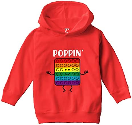 TCOMBO poppin '- Popper Fidget pop mališani / omladinsko runo Hoodie