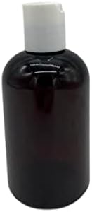 Prirodne farme 4 Oz Amber Boston BPA Besplatne boce - 6 pakovanja Prazni spremnici za ponovno
