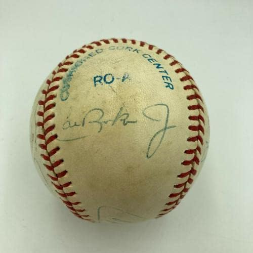 Cal Ripken Jr. Cal Ripken Sr. i Billy Ripken potpisao je američka liga bejzbol JSA - autogramirani