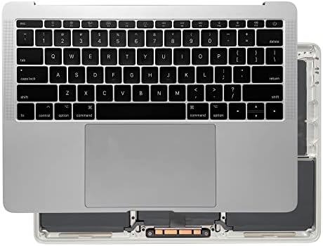 Srebrna i siva puna gornja futrola sa tastaturom za MacBook Pro Retina 13 A1708 kasno