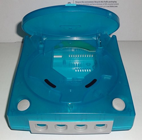 Zamena prozirna futrola za plavu školjku Ocean Blue za Sega Dreamcast Console
