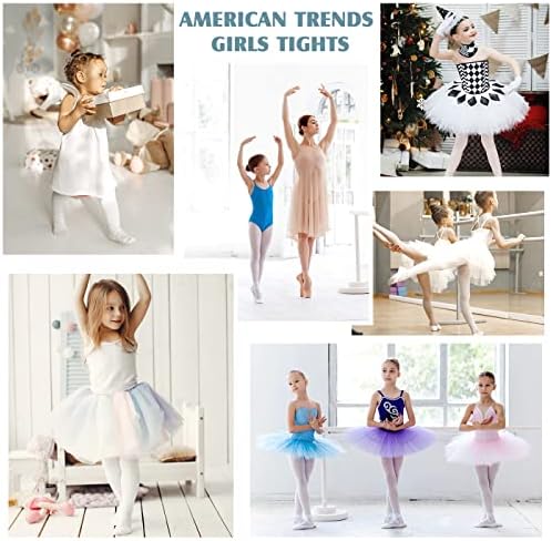 Američki trendovi baletne hulahopke za djevojčice za malu djecu plešite uske nogavice za djecu