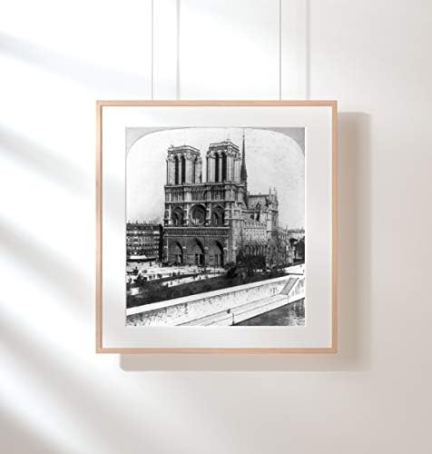 Beskonačne fotografije fotografija: Katedrala Notre Dame / Pariz | Francuska| 1901 / istorijska