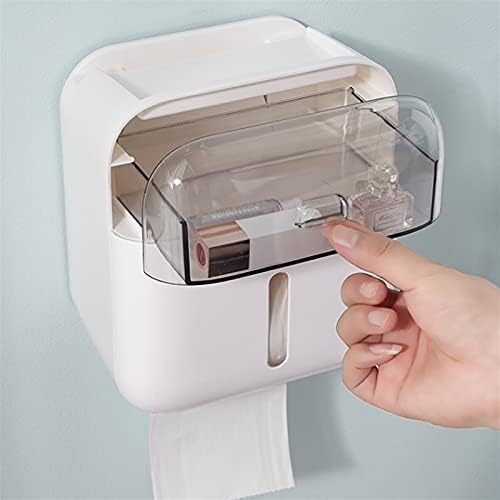 Držači za ručnike za papir Dozualni otvor za kućni otvor za probijanje zidova zidni toaletni nosač papira