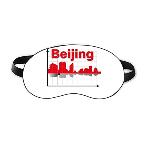Nacrtajte kineski urbani turizam Peking Sleep Eye oka Shield Soft Night Poklopac za sjenilo