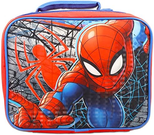 Spiderman torba za ručak-paket sa Marvel Spiderman kutijom za ručak za dječake i djevojčice djecu,