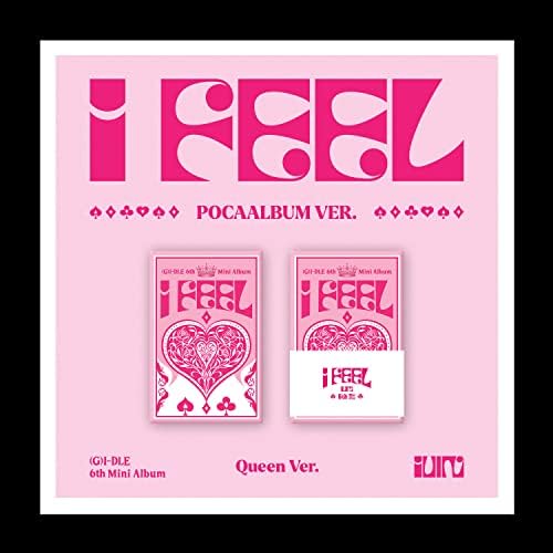 I-DLE Osjetio sam 6. mini album POCA verzija Photo stalk + QR kartica + fotokaard + naljepnica