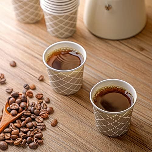 100 grof 3 oz Za jednokratnu kafu šalice za jednokratnu upotrebu espresso šalice male čaše za papir 3 oz