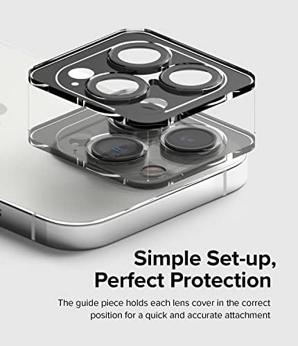 Ringke okvir sočiva kamere staklo kompatibilno sa iPhoneom 14 Pro Max zaštitom sočiva kamere i iPhoneom 14 Pro