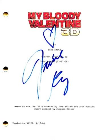 Jaime King potpisan Autogram - Moja krvava valentina 3D scenarij - Jensen Ackles, sin City, Pearl