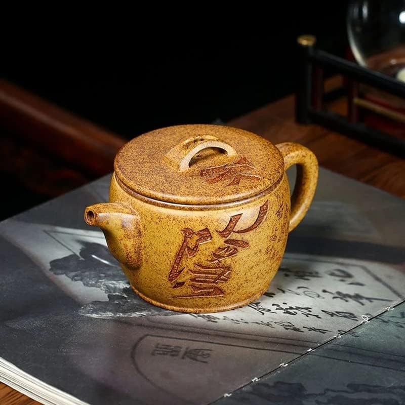 SDFGH 230ml Poznata ljubičasta glina čajnik visokog ručne izrade Veliki promjer čajnik čajnik Kineski