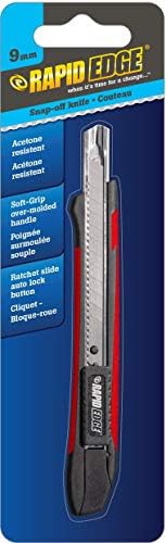 Rapid Edge All-Snaried 9mm nazubljeni komunalni nož sa ručkom otpornom na aceton